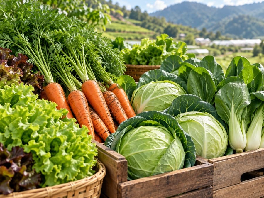 Benguet vegetables matched with buyers.